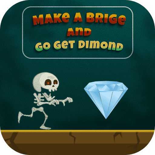 Play Make Bridge and Go get Diamond Game on GameZgames
